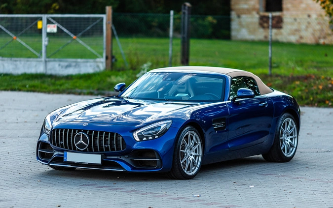 Mercedes-Benz AMG GT cena 525500 przebieg: 54123, rok produkcji 2017 z Gniezno małe 704